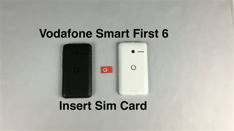 vodafone smart first 6 how to put sim card|vodafone international roaming settings.